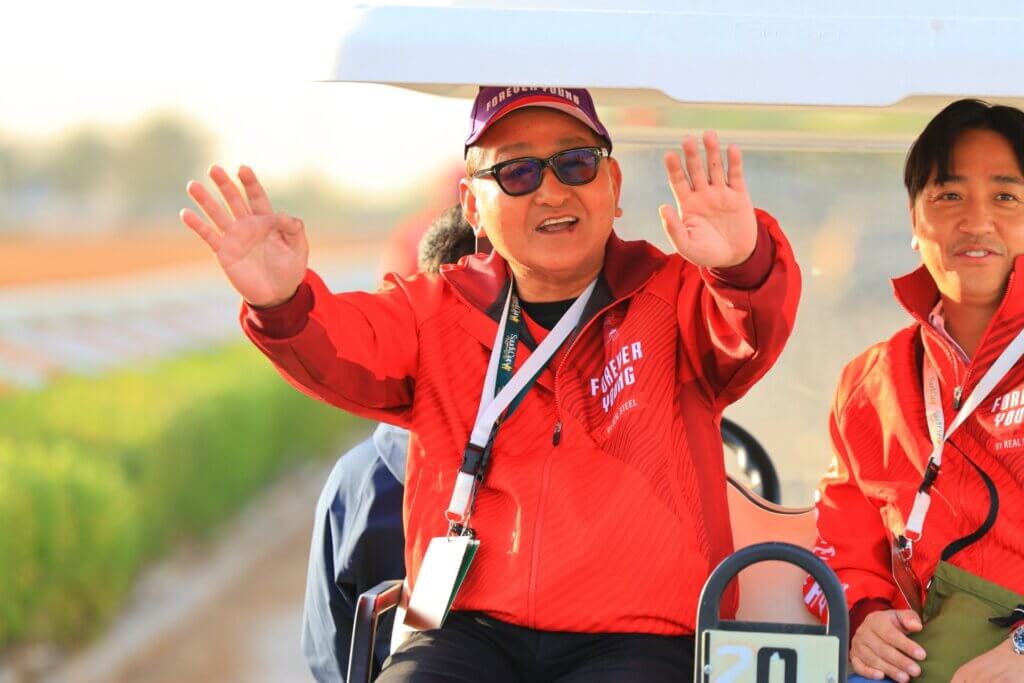 Yoshito Yahagi in Riyadh ahead of the 2026 Saudi Cup