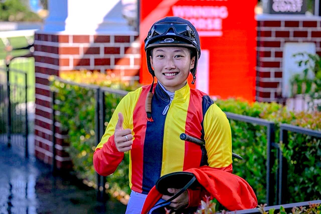 Hong Kong apprentice jockey Nichola Yuen