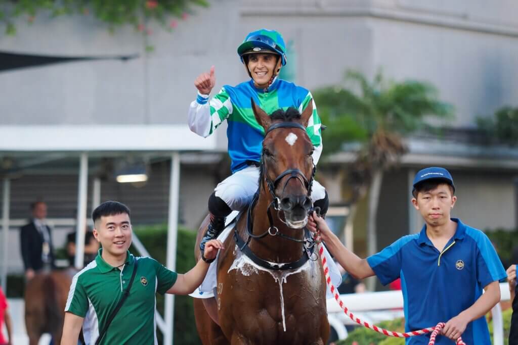 Keagan De Melo wins on Copartner Prance in G3 Premier Cup at Sha Tin