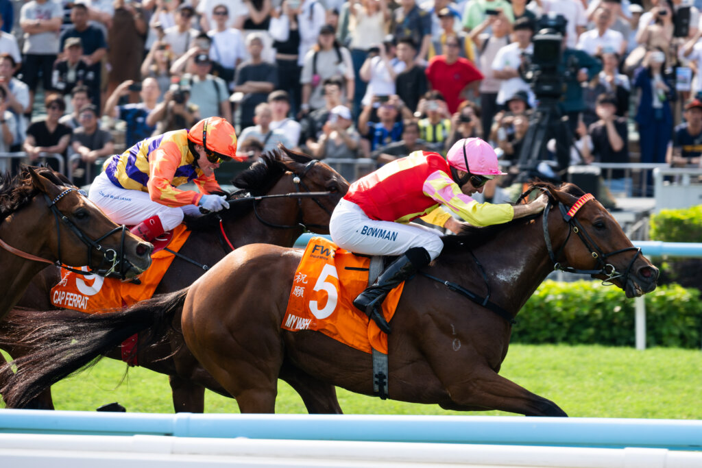 My Wish defeats Cap Ferrat in Champions Mile