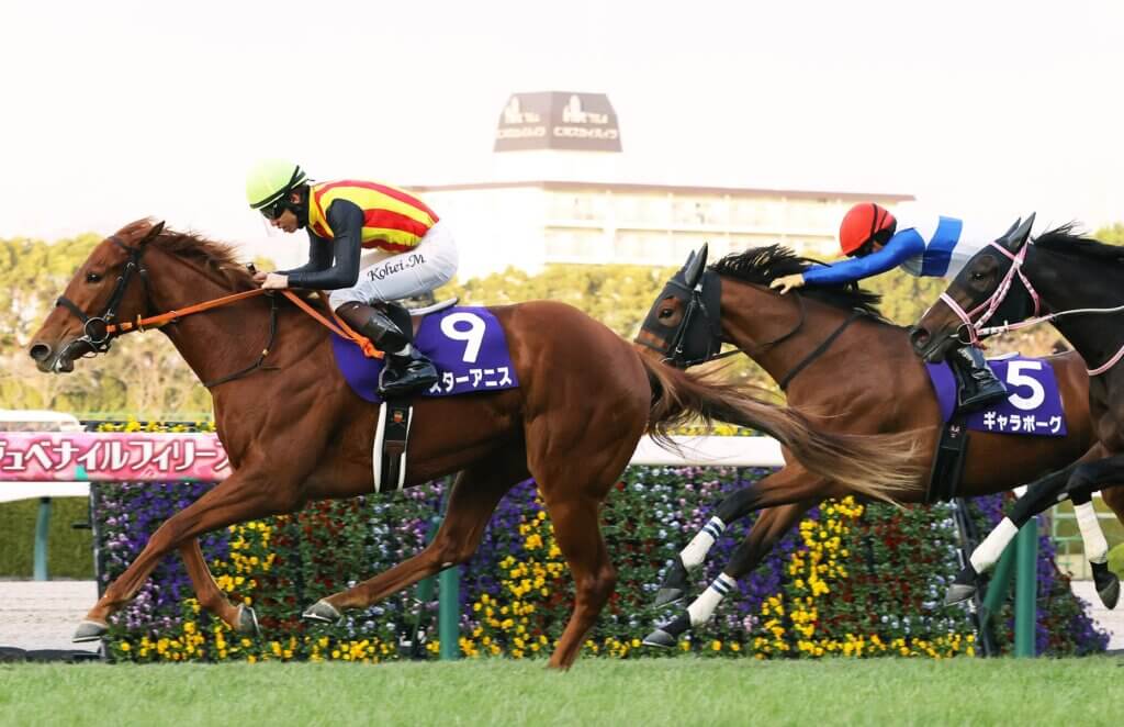 Kohei Matsuyama and Star Anise, G1 2025 Juvenile Fillies