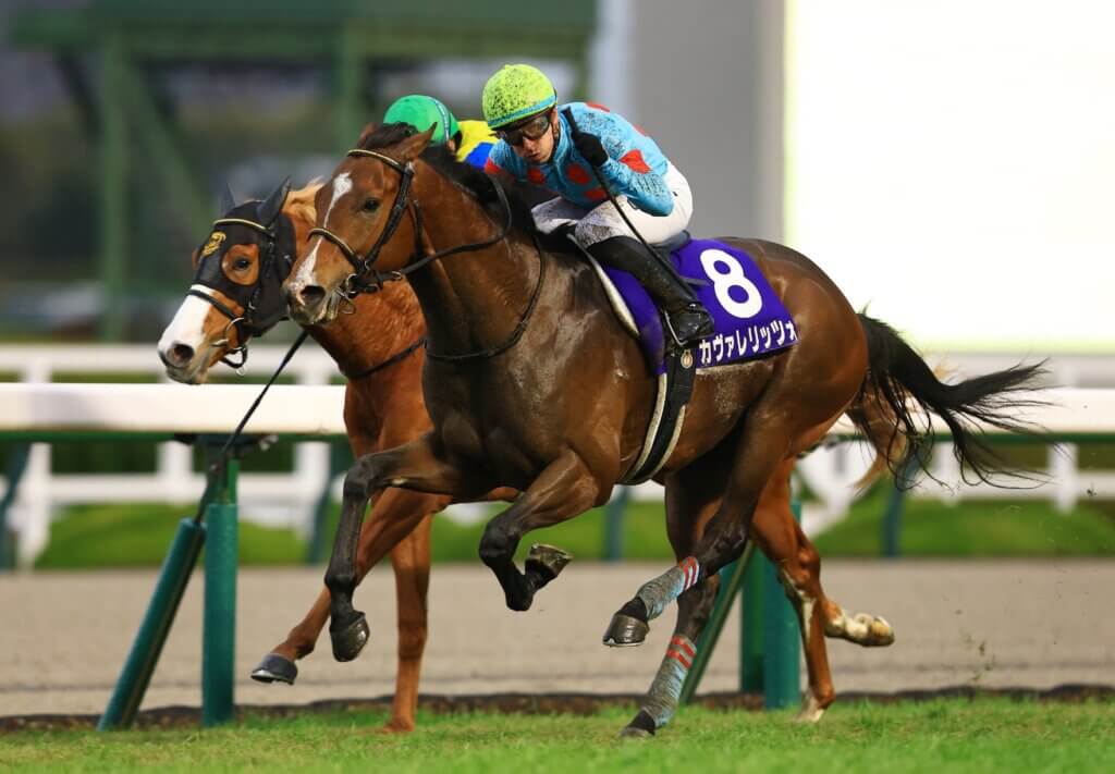 Cavallerizzo and Cristian Demuro win the G1 Asahi Hai Futurity Stakes