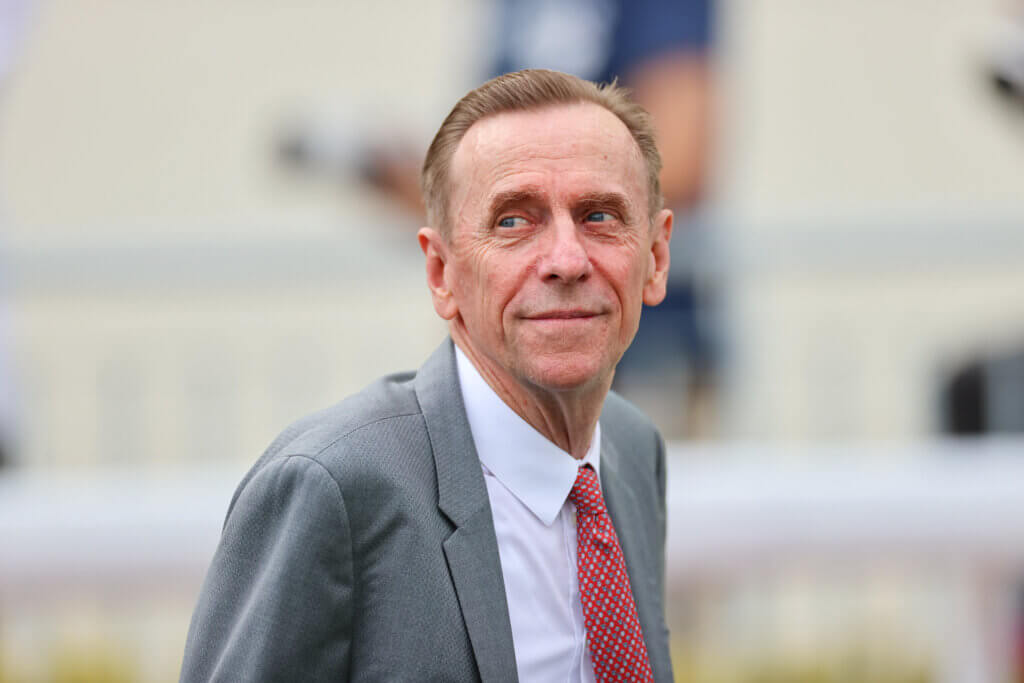 Champion trainer John Size