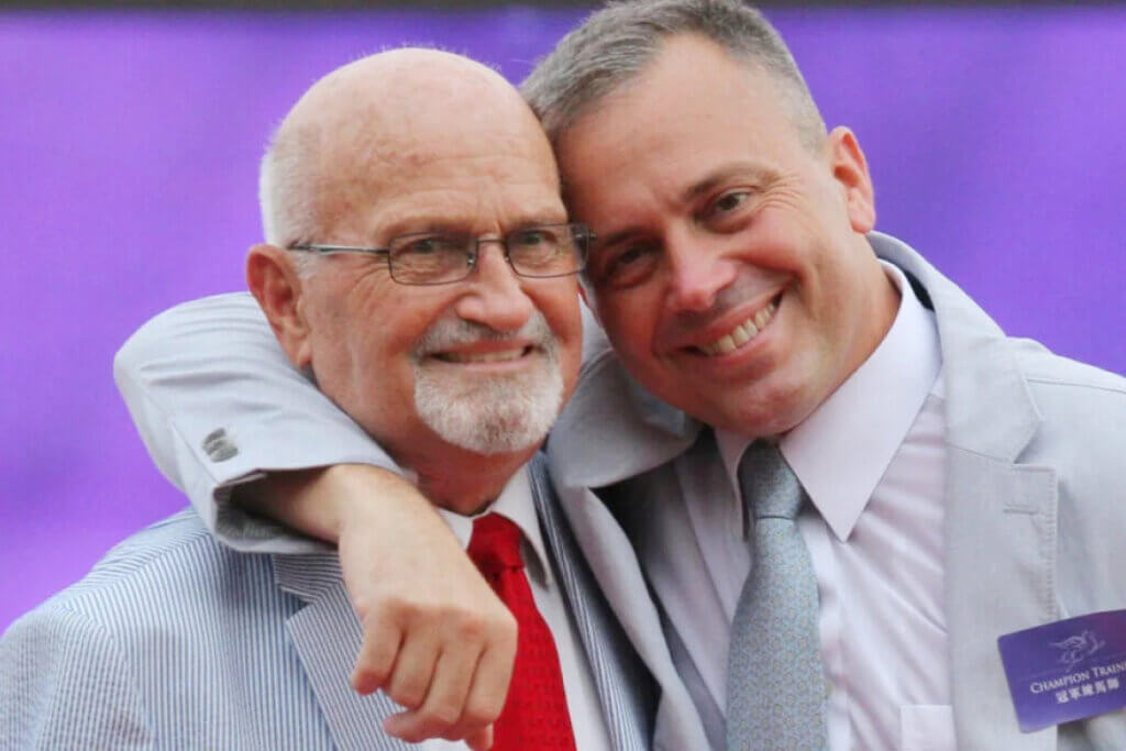Lawrie & Caspar Fownes in Hong Kong