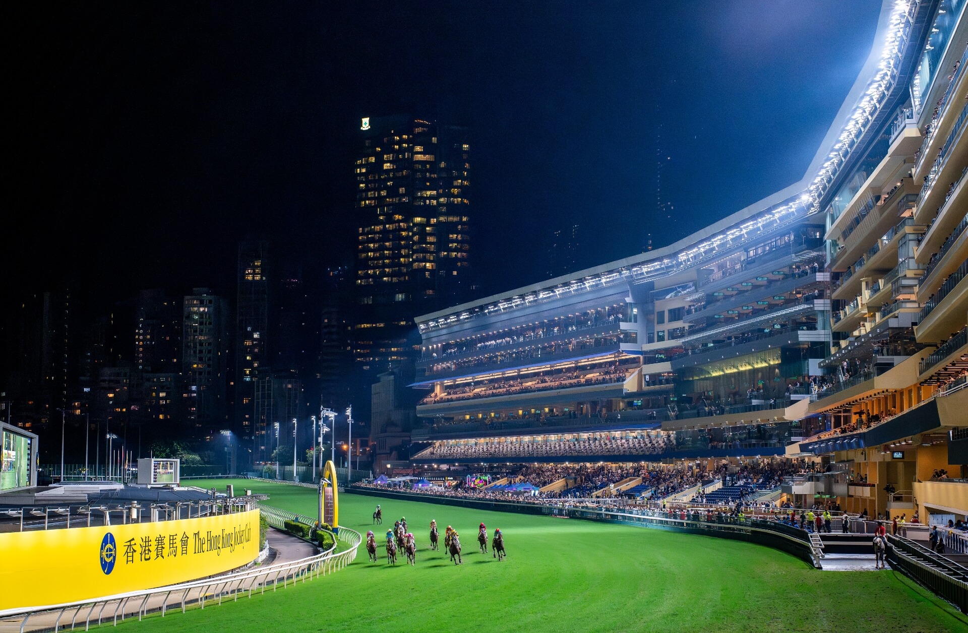 Happy Valley racecourse with host a special World Cup race