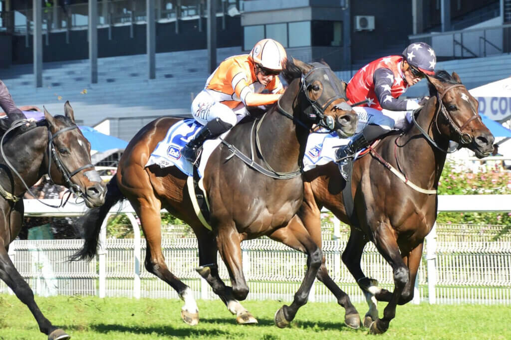 Mickaelle Michel riding in South Africa