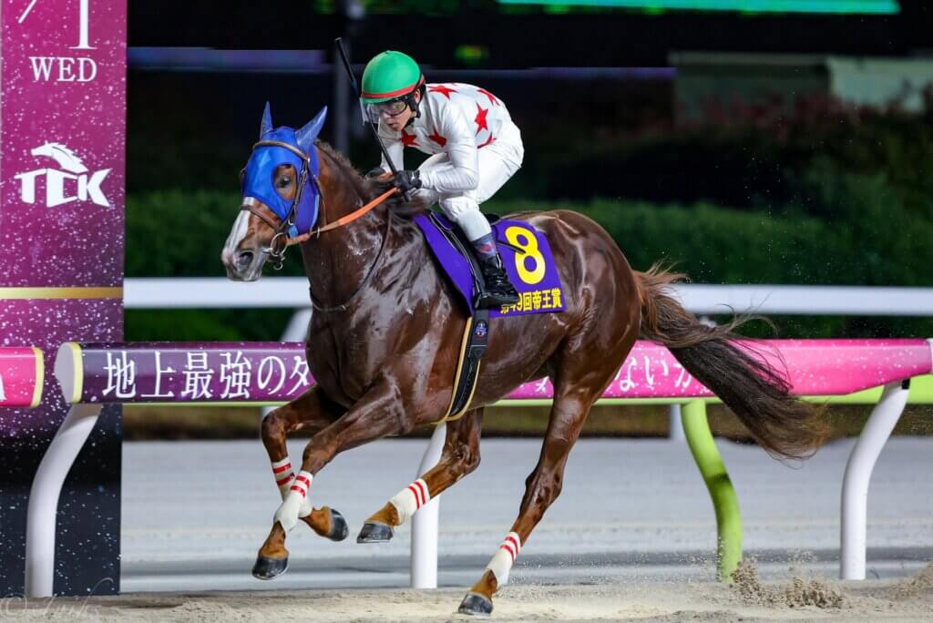 Mikki Fight taking out the Jpn1 Teio Sho at Oi under Keita Tosaki