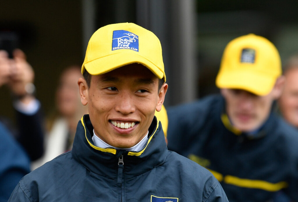Vincent Ho at Ascot for the Shergar Cup in 2024
