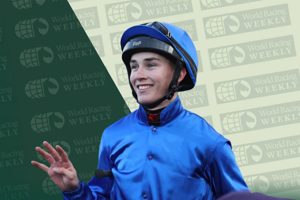Jockey Zac Lloyd at Randwick in 2024
