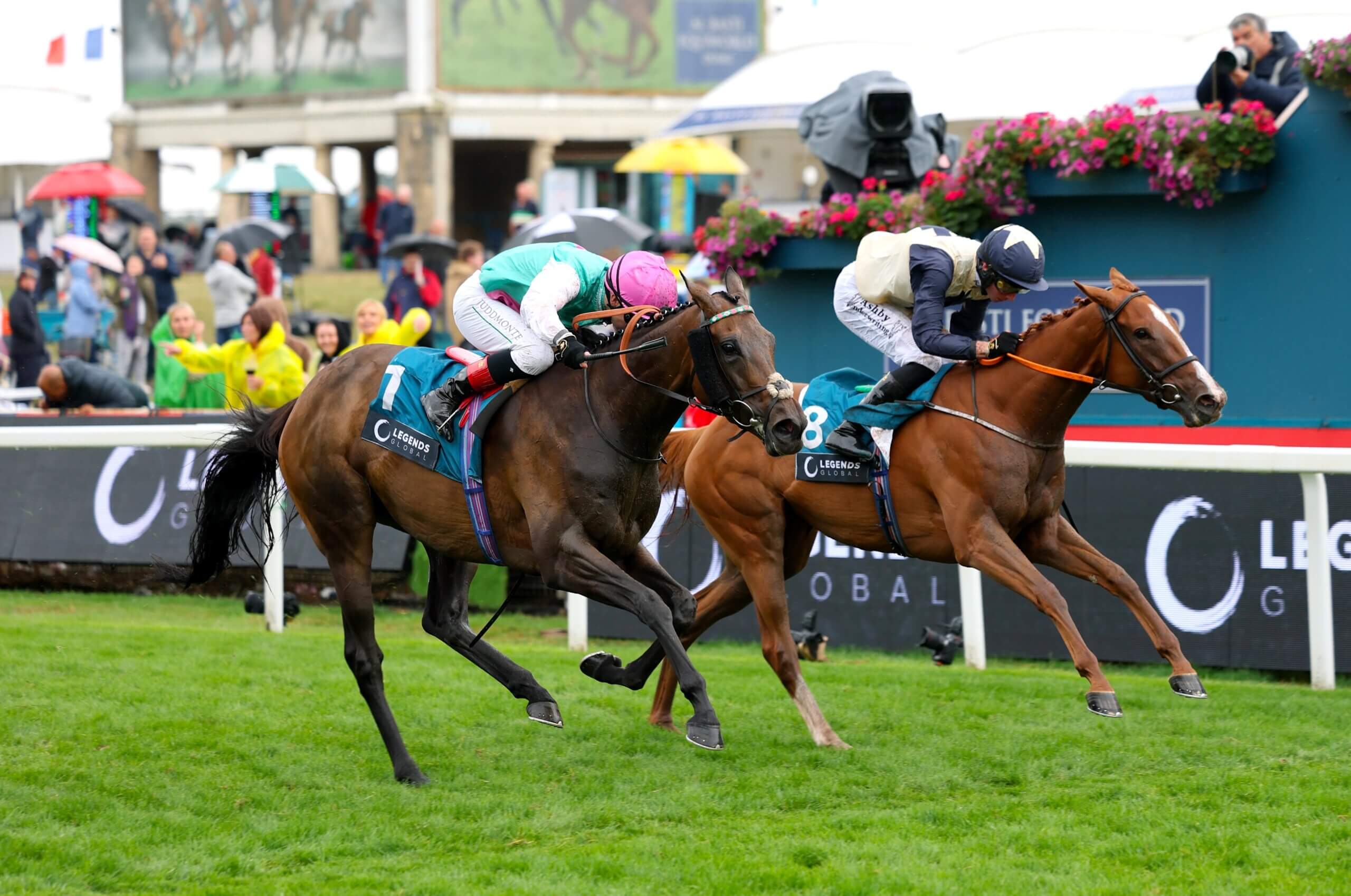 Kalpana winning the York Oaks under Colin Keane