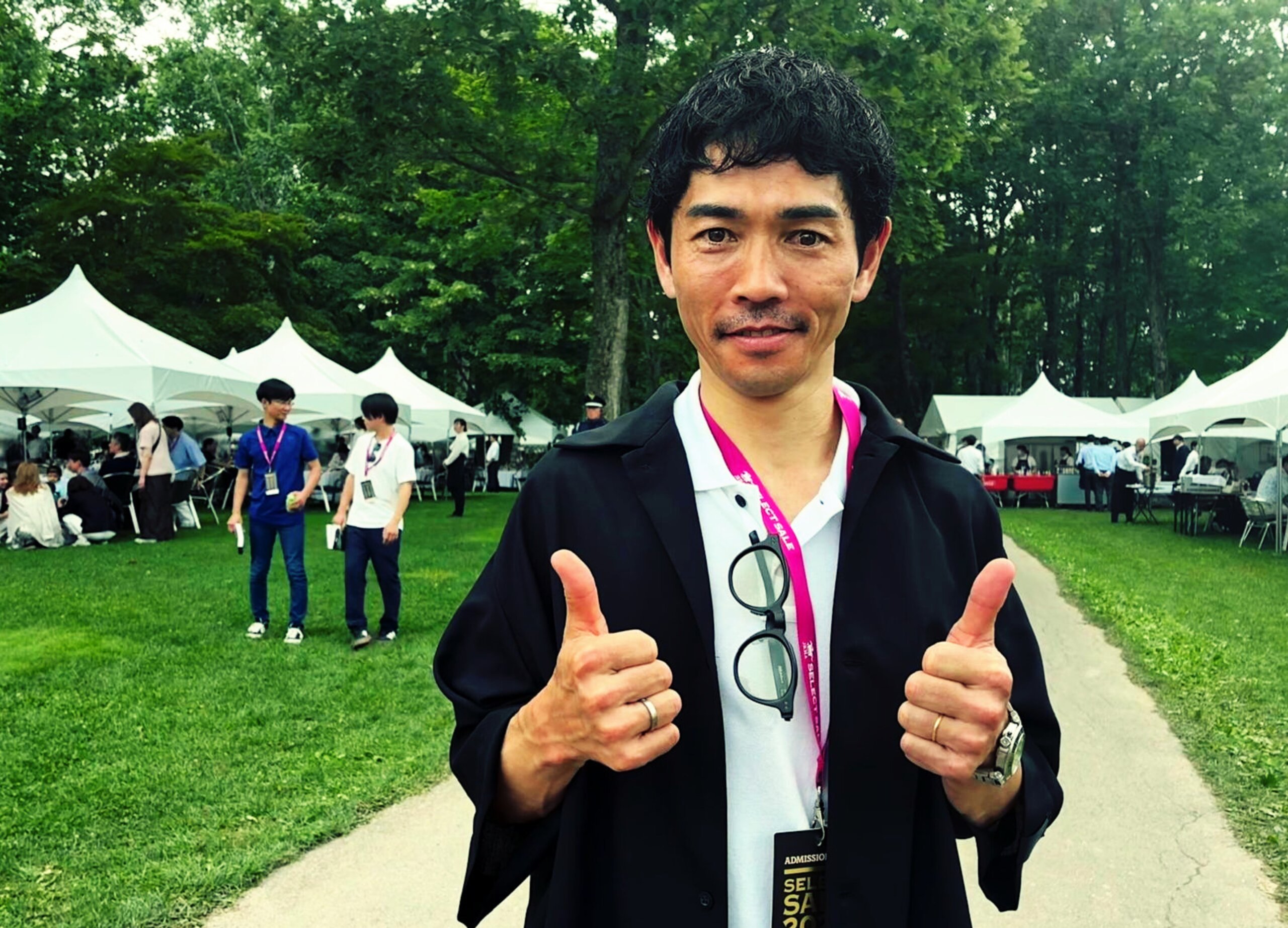 Keita Tosaki at the JHRA Select Sale in 2026