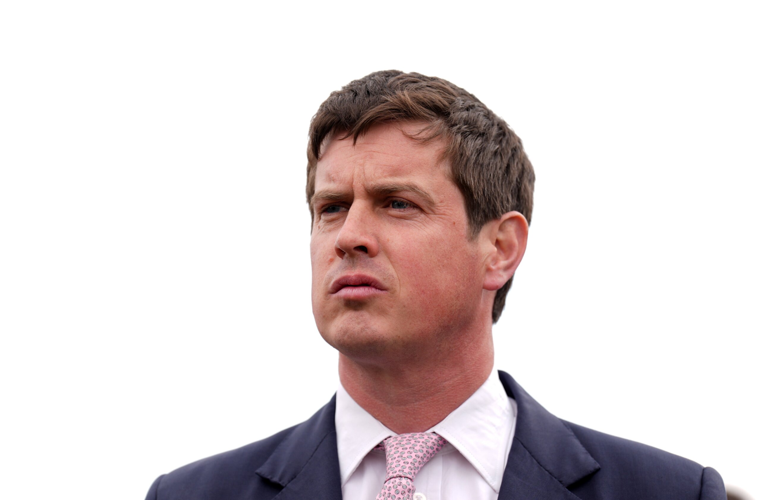 Harry Charlton at Newmarket Racecourse in 2025