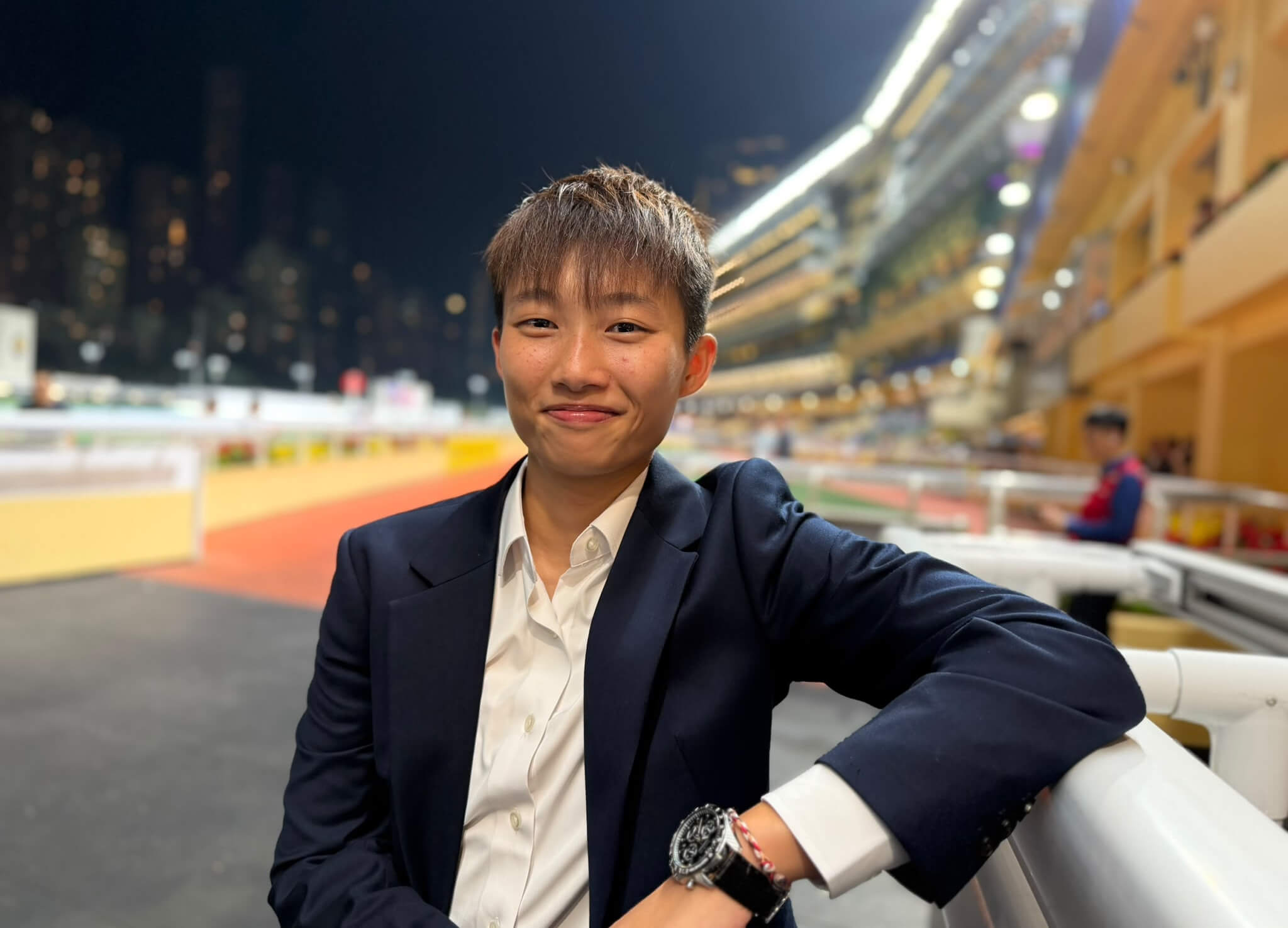 Apprentice jockey Nichola Yuen at Happy Valley