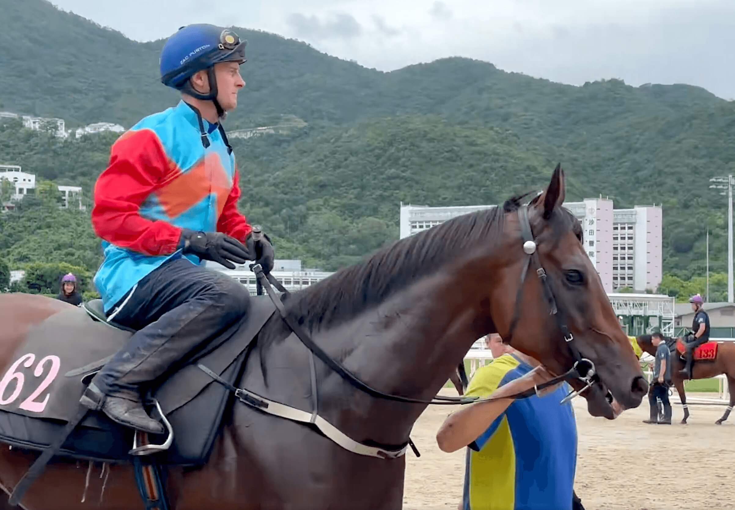 Zac Purton aboard Ka Ying Rising after his latest trial