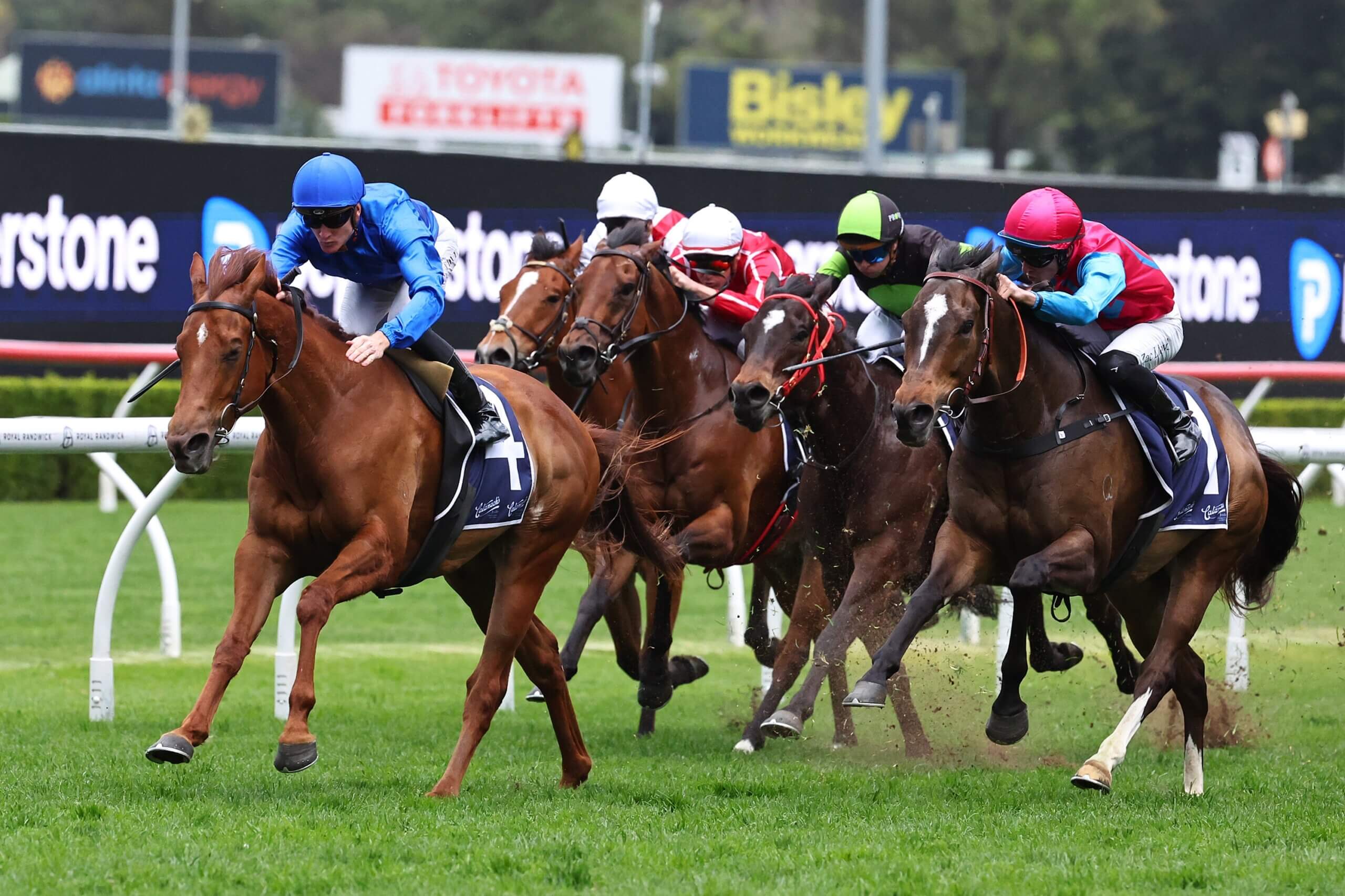 Tempted winning the Concorde Stakes