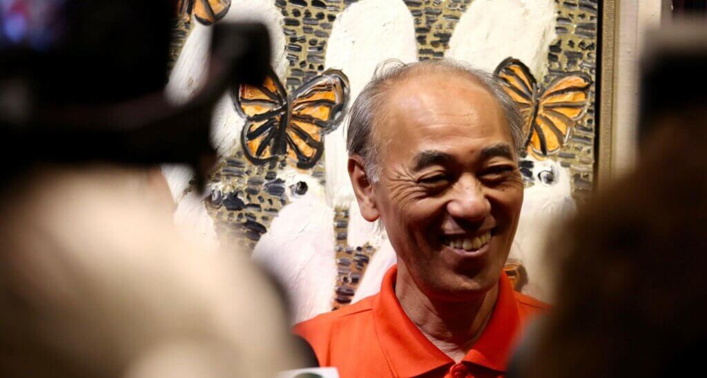 HIdeyuki Mori after purchasing Justify's half-brother for $1.2m