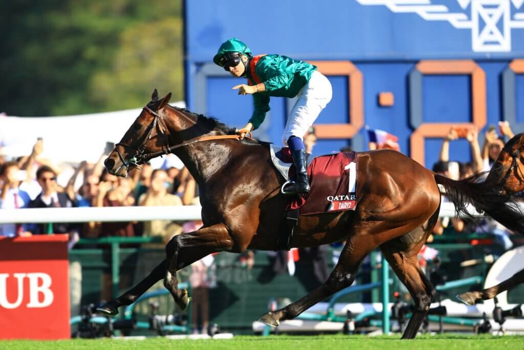 Daryz claiming back-to-back Arc's under Mickael Barzalona