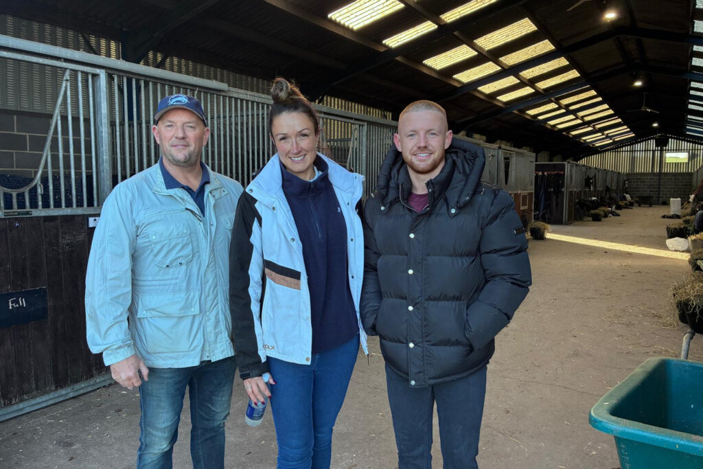 Rebecca Menzies, Michael Hughes, Jay Hughes
